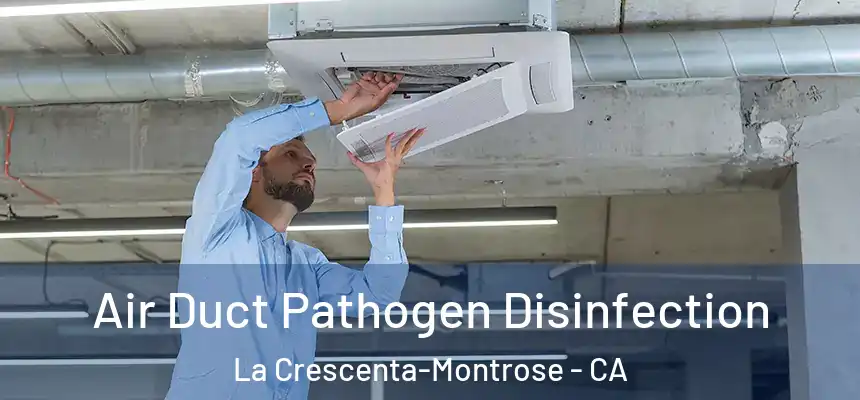 Air Duct Pathogen Disinfection La Crescenta-Montrose - CA