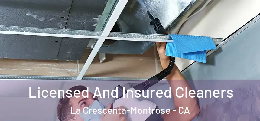 Licensed And Insured Cleaners La Crescenta-Montrose - CA